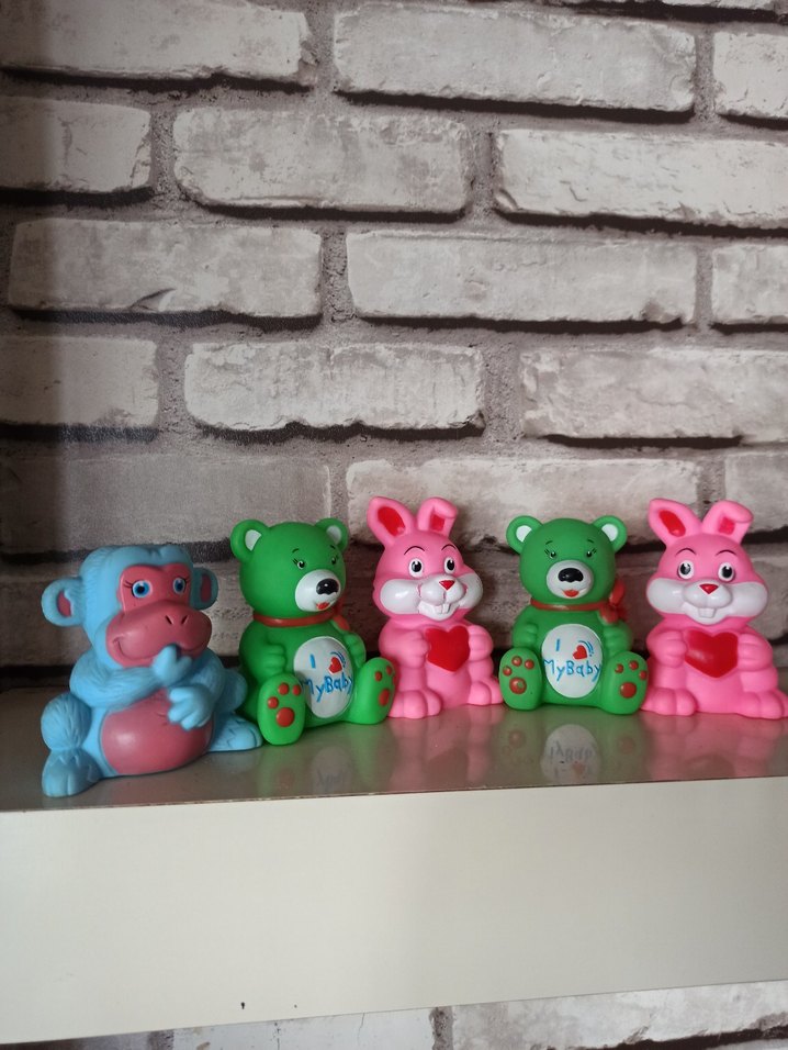 Renkli Oyuncak Hayvan Figürleri Seti - Görsel 2