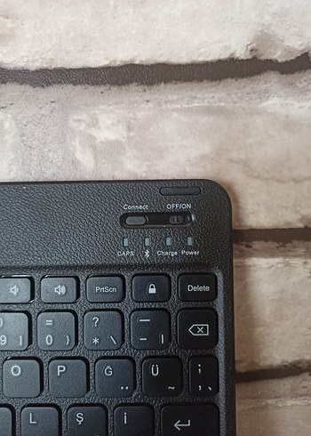 Kompakt Siyah Kablosuz Klavye - Görsel 6