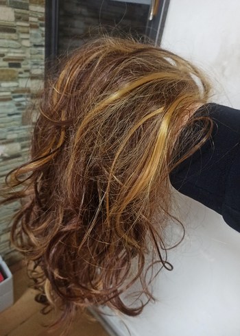 Bej ve Gri Tüylü Kadın Saç Aksesuarı - Görsel 7