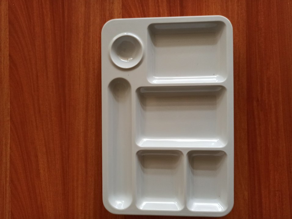 Beyaz Bölmeli Tabak Seti - Görsel 3