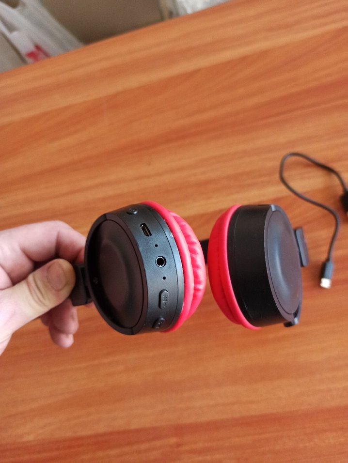 Renkli Pembe Kablosuz Kulaklık - Görsel 5