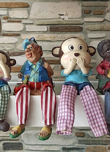  Beden çeşitli Renk Raf biblo 