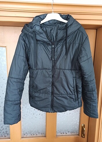 Nike ince şişme mont siyah