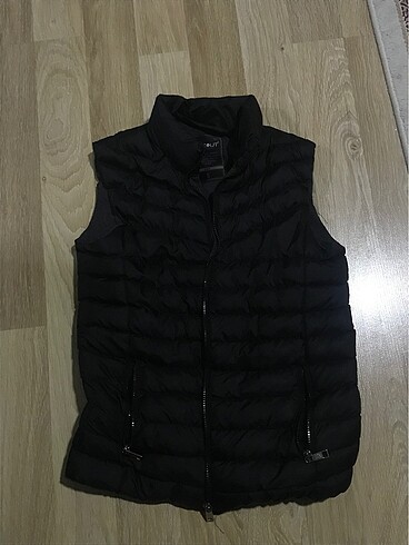 Siyah unisex yelek