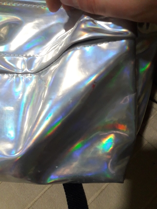 Diğer hologram gri renk sırt çantası
