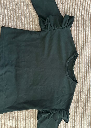 Siyah Bisiklet Yaka, İnce Örgü Kadın Kazak - Görsel 7