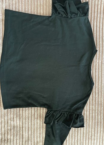 Siyah Süet kazak - Görsel 6