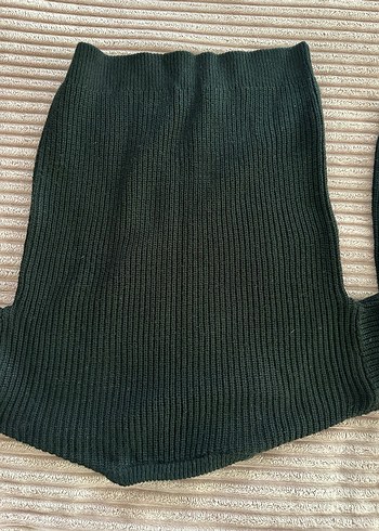 Siyah Süet kazak - Görsel 2