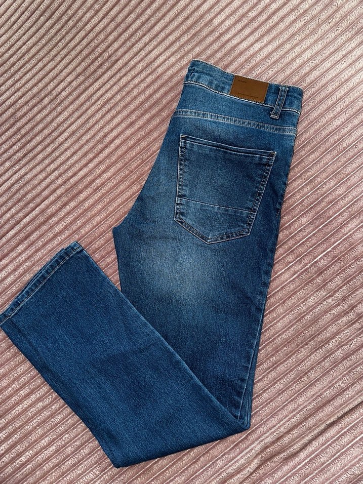Mavi Denim Midi Jean - Görsel 4
