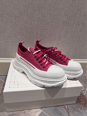 Alexander McQueen Tread Slick Sneaker (Pembe) ? Sıfır Ürün, Kutu