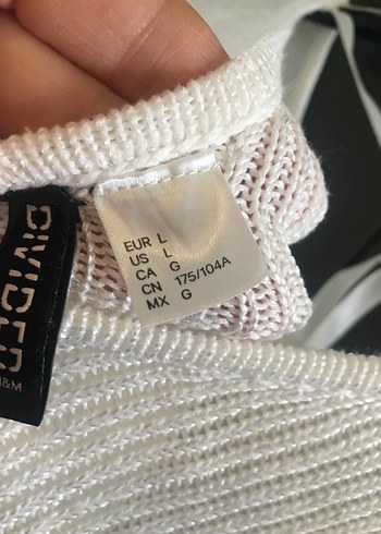 H&M merserize kazak - Görsel 10