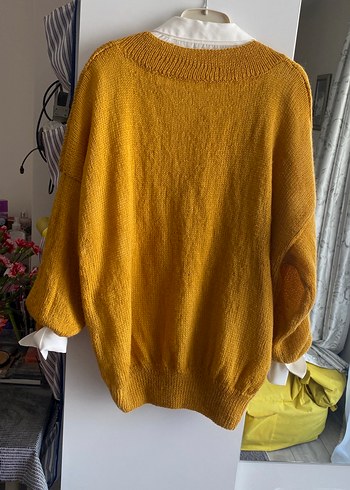 Zara büyük beden kazak - Görsel 10