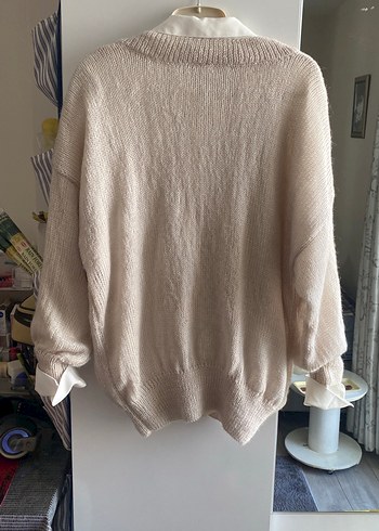 Zara büyük beden kazak - Görsel 8