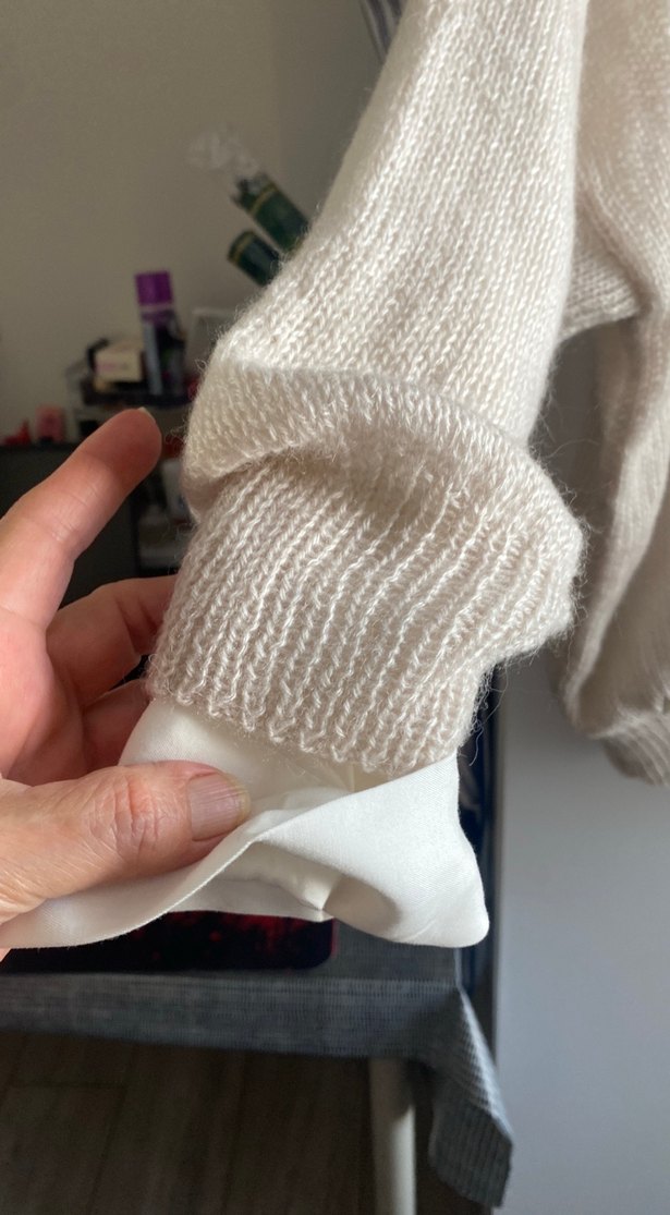 Zara büyük beden kazak - Görsel 4