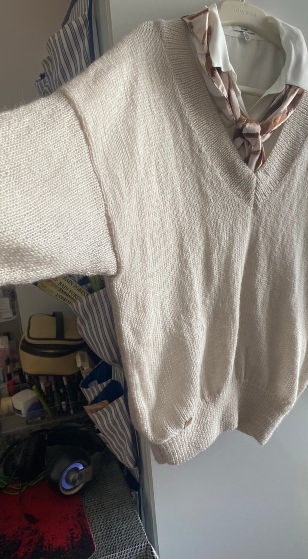 Zara büyük beden kazak - Görsel 5