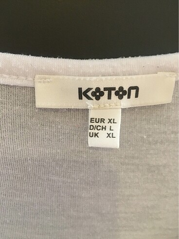 xl Beden beyaz Renk Koton tşört