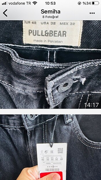 xl Beden siyah Renk Pull&bear şort