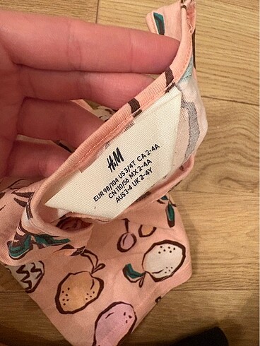 24-36 Ay Beden H&m elbise