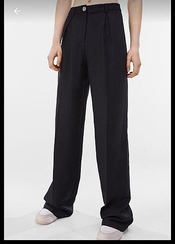 xs Beden Bershka wide leg jean