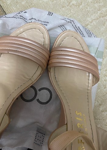 Kadın Dolgu Topuklu Sandalet - Görsel 3