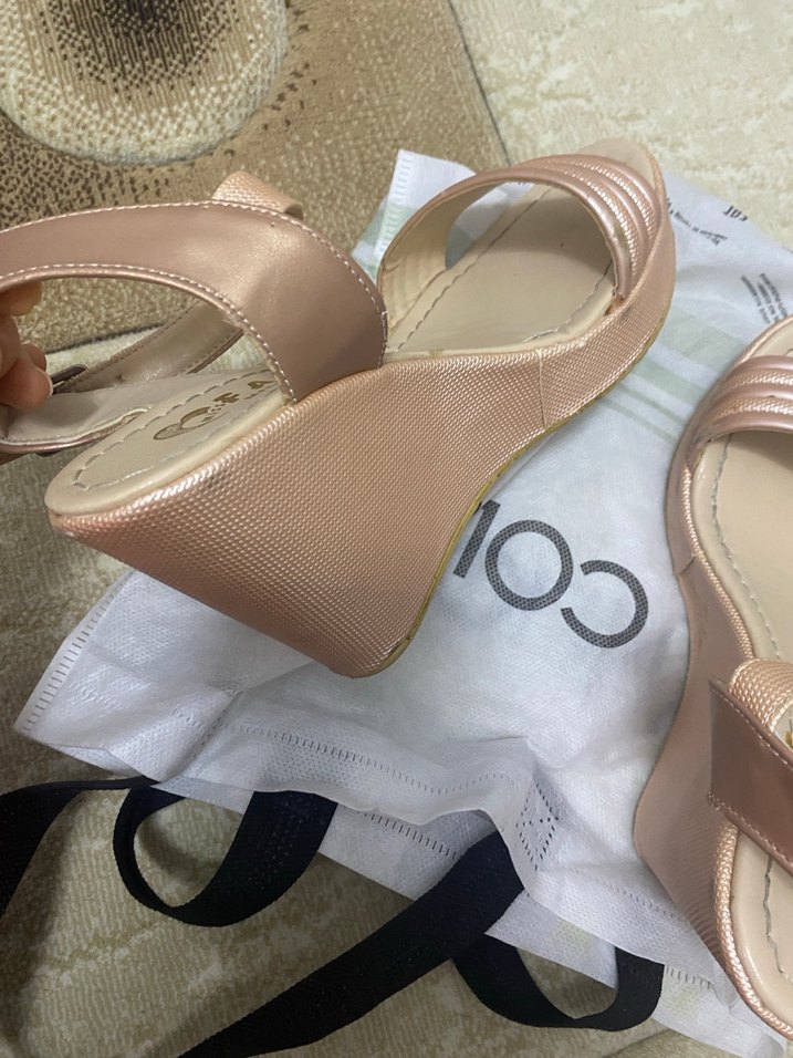 Kadın Dolgu Topuklu Sandalet - Görsel 2