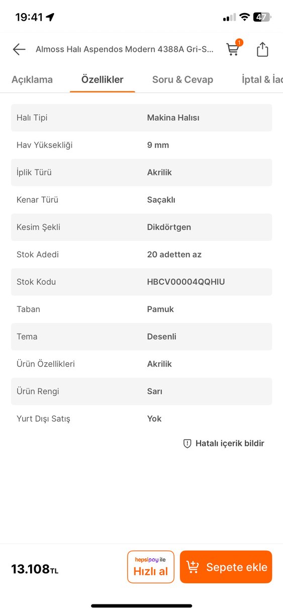 Almoss halı aspendos - Görsel 2