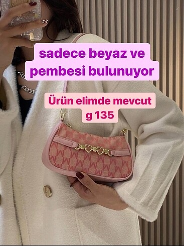 Shein kalp desenli çanta