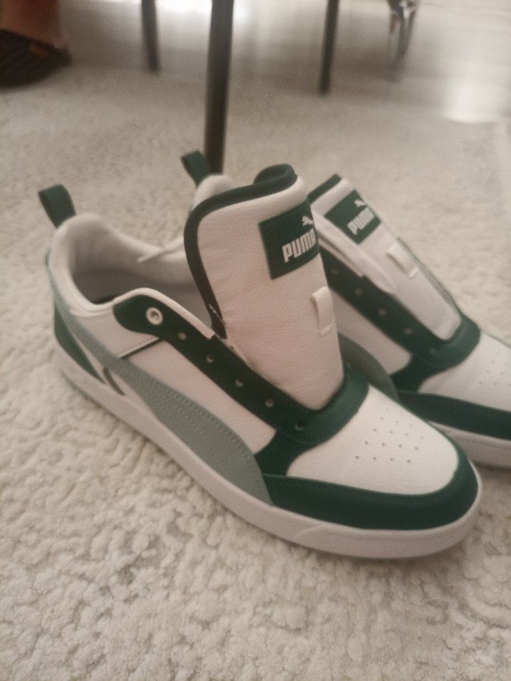 erkek Beyaz Bağcıklı Spor Ayakkabı - Görsel 5