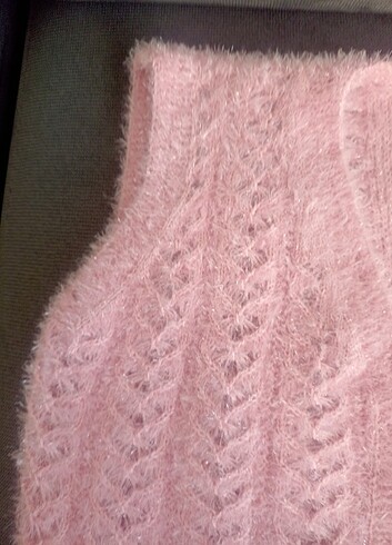 El örgüsü çeyizlik yelek - Görsel 2