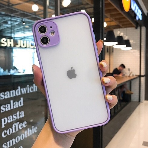 İPhone 12 kılıf lila rengi