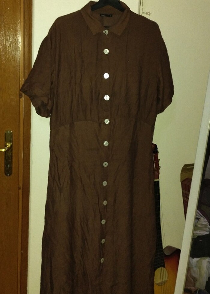 Gömlek elbise - Görsel 4