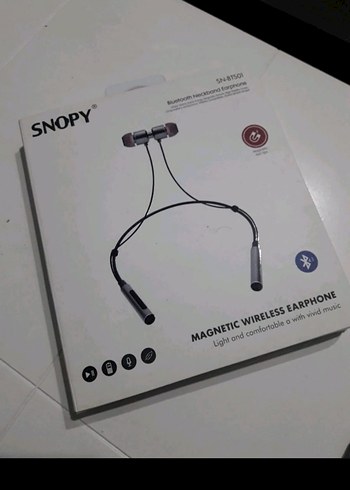 Snopy SN-BTS01 Boyun Askılı Bluetooth Kulaklık - Görsel 3