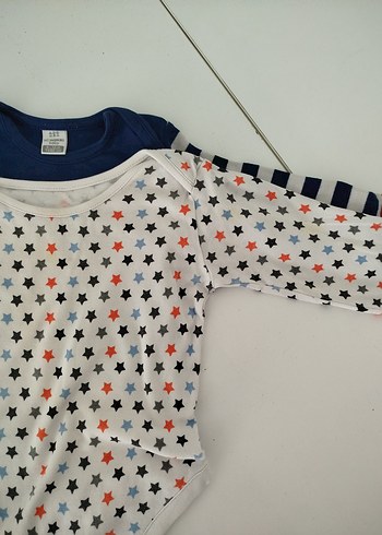 Dörtlü Uzun Kollu Erkek Bebek Çıtçıtlı Body - Görsel 5