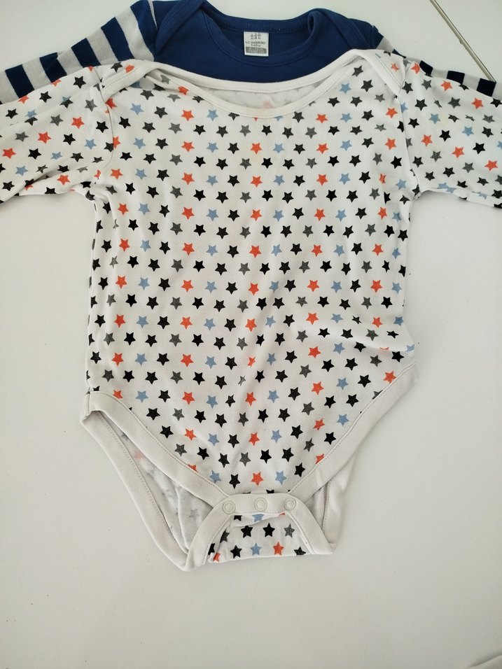 Dörtlü Uzun Kollu Erkek Bebek Çıtçıtlı Body - Görsel 4