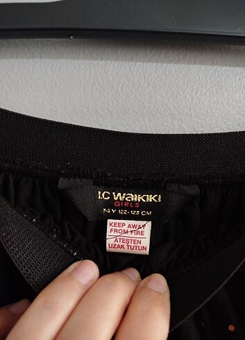 7 Yaş Beden Lcw kız çocuk pullu tütü etek