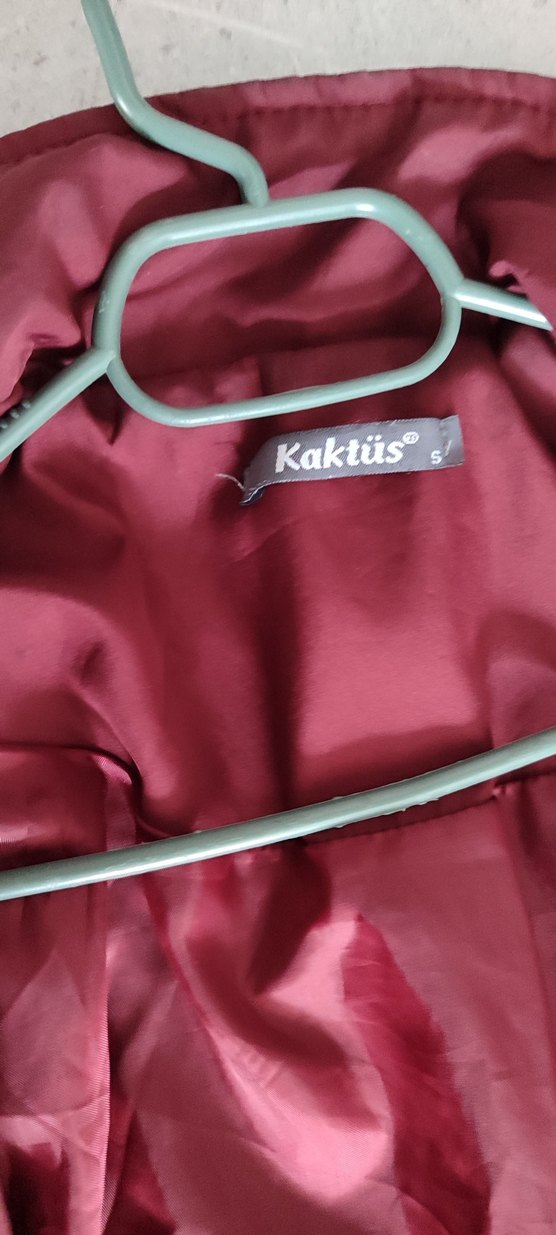 Bordo yağmurluk - Görsel 2