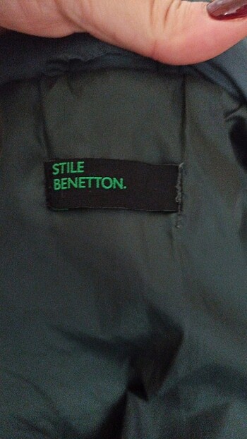 38 Beden Yelek pofuduk benetton