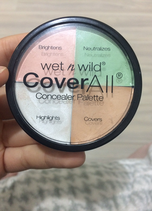 Wet N wild coverall concealer palette