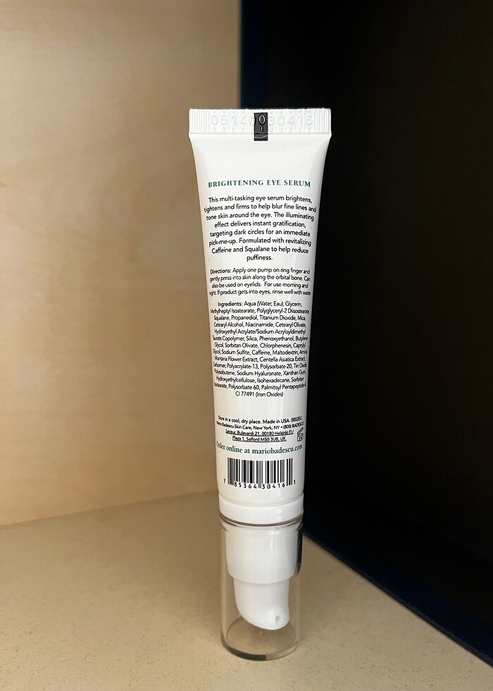 Mario badescu brightening eye cream - Görsel 2