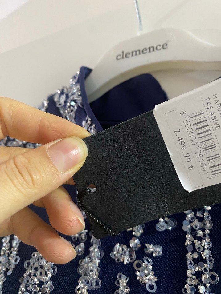 taşlı kalem abiye - Görsel 5