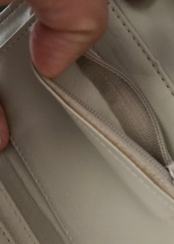 Kahverengi Deri Yılan Desenli Kadın Cüzdan - Görsel 6