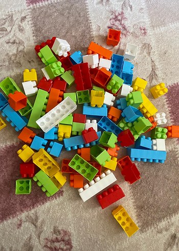 Beden Renkli Lego Blok Seti