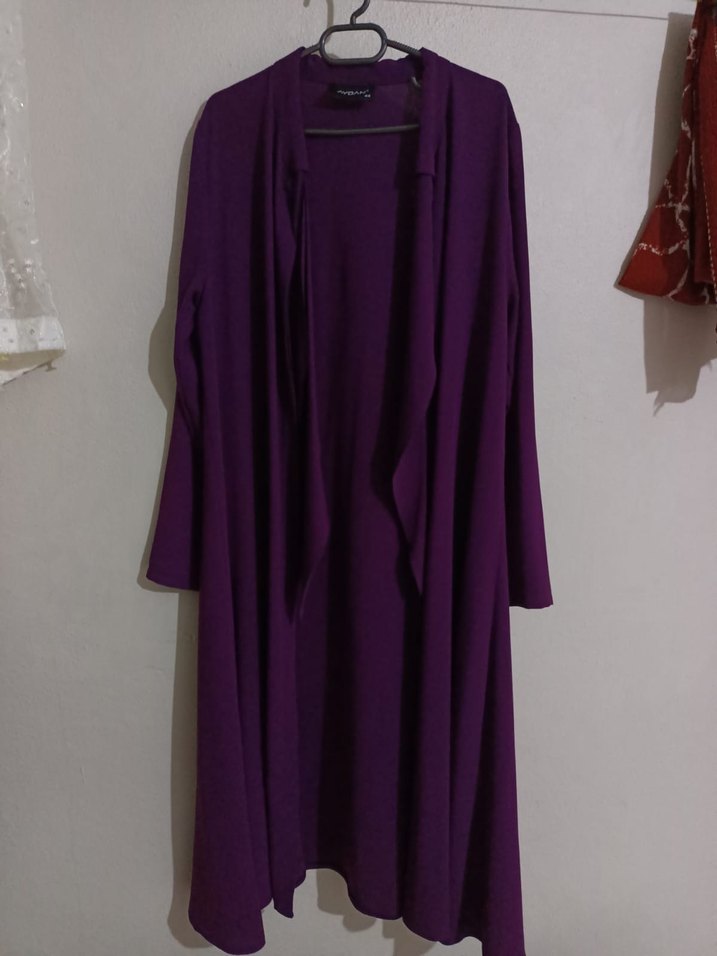 Mor Midi Kadın Tunik - Görsel 4