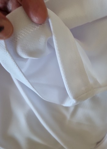 Erkek Beyaz Kısa Kollu Tişört - Görsel 5