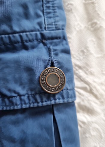 tchibo kalitesi ile Erkek Mavi Kemerli  Şort 48 beden - Görsel 7