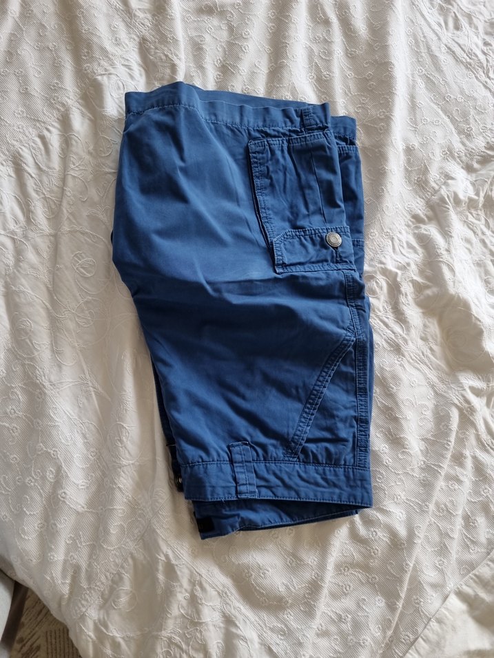 tchibo kalitesi ile Erkek Mavi Kemerli  Şort 48 beden - Görsel 5