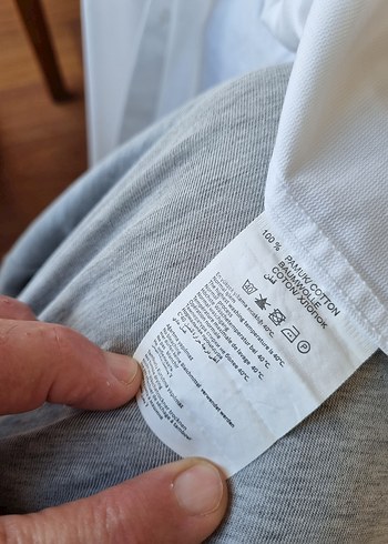 Erkek Beyaz Kısa Kollu  Gömlek - Görsel 5