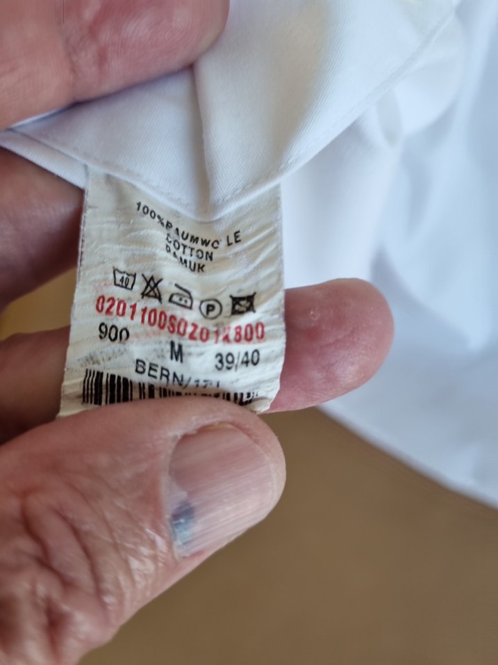 Abbate-Beyaz Kısa Kollu Pamuklu Erkek Gömlek - Görsel 2