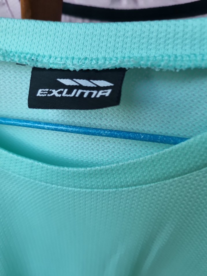 exuma kalitesiyle Erkek Açık Mavi Atletik Fit Tişört - Görsel 2