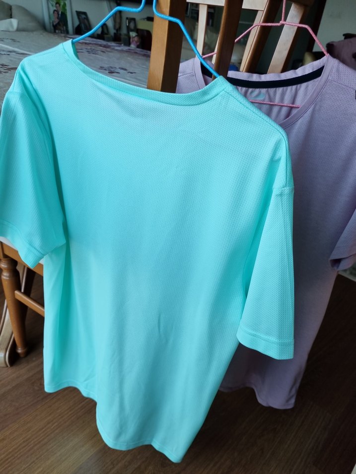 exuma kalitesiyle Erkek Açık Mavi Atletik Fit Tişört - Görsel 4